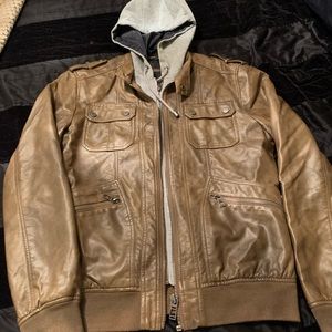 Zara jacket w detachable hood